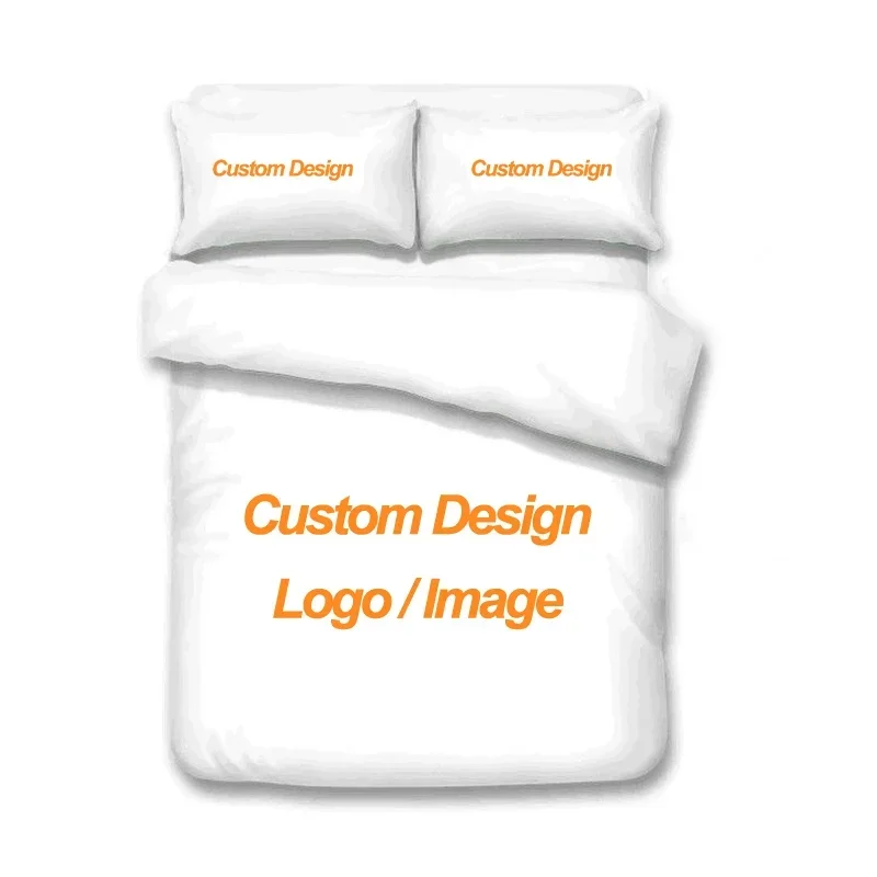 Linen Duvet Cover - Selimut King Queen Custom Mewah 3D