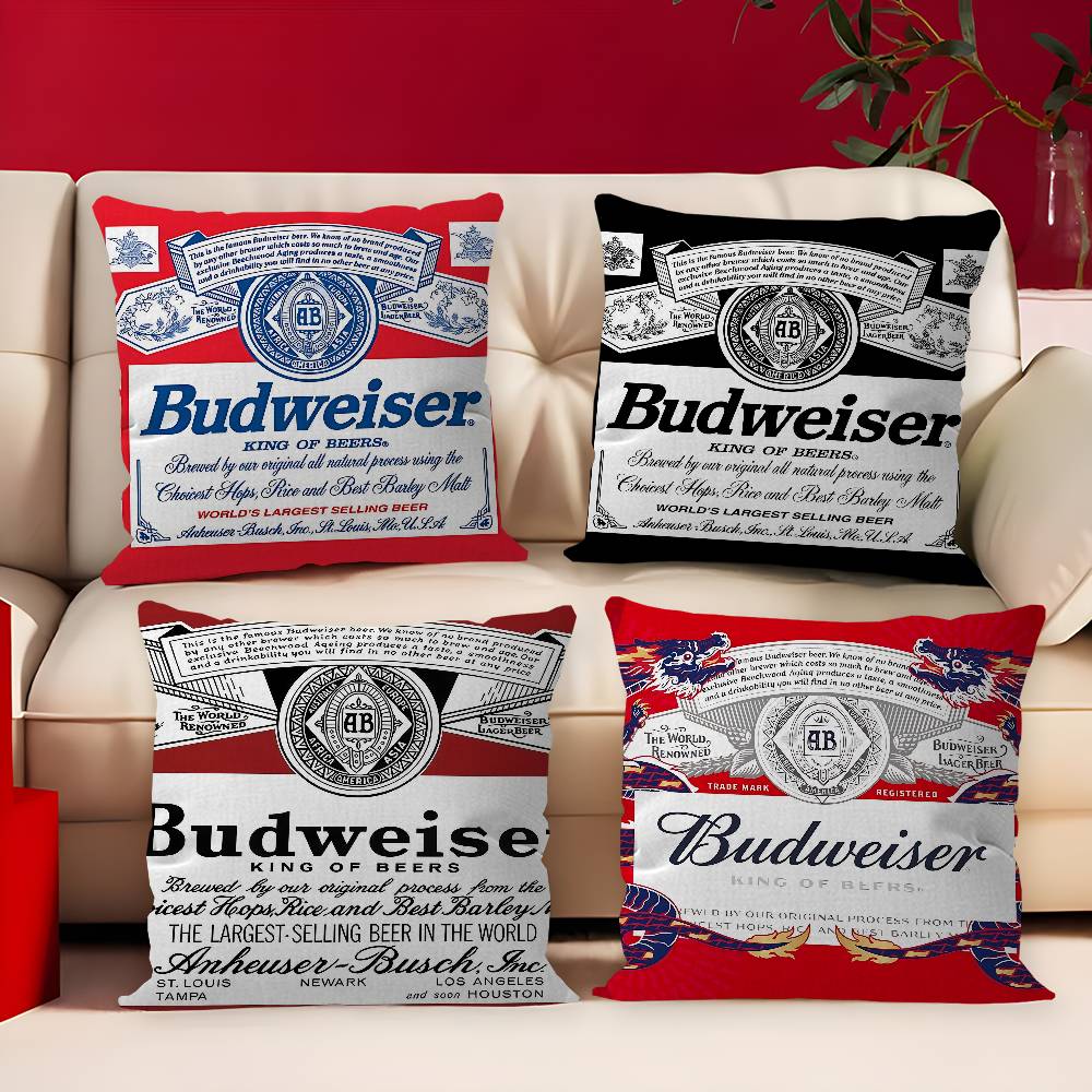 Home Textiles And Furnishing - King Of Beer B-Budweiser Hadiah Bantal