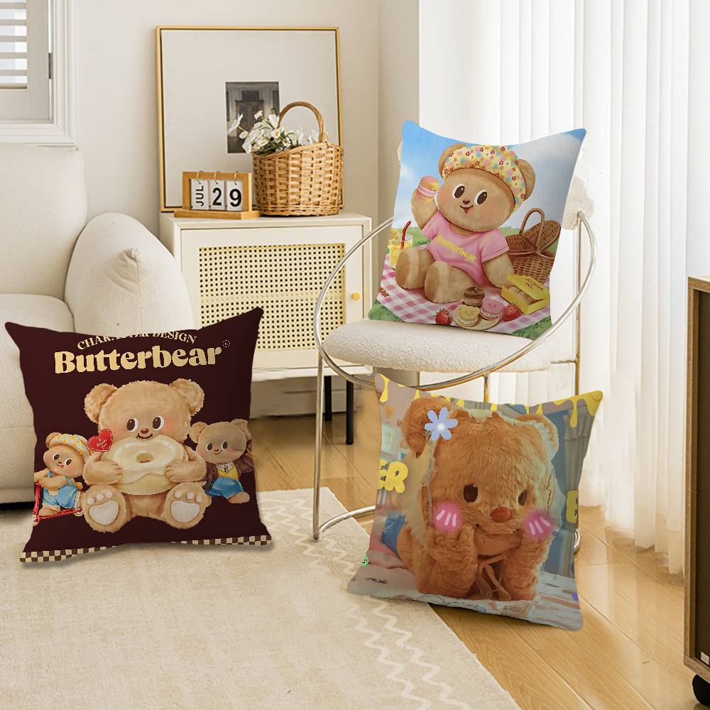 Home Textiles And Furnishing - Hadiah Bantal Beruang B-butter Lucu Perabotan