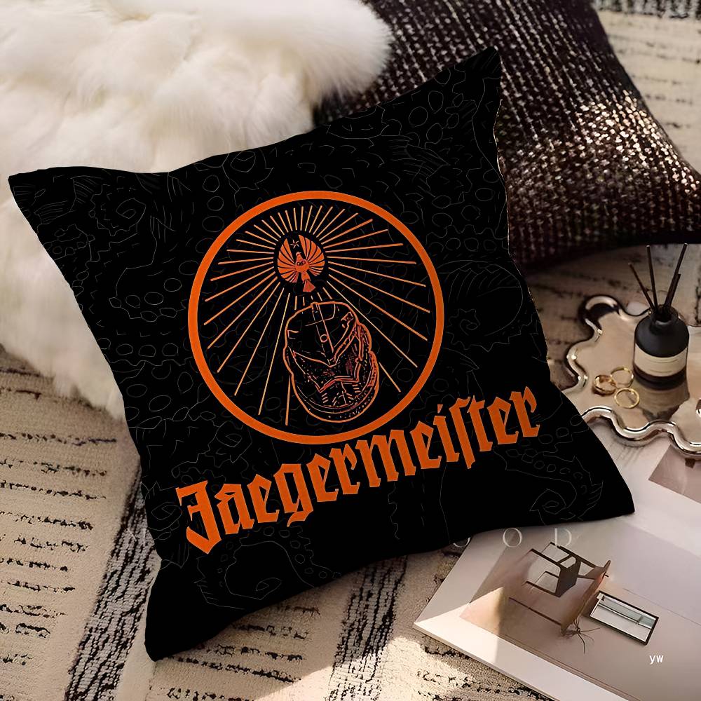 J-Jagermeisteres Logo Bantal H - Home Textiles And Furnishing ulasan dan harga