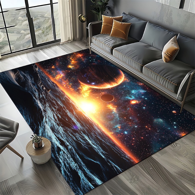 Karpet Galaksi Lubang Hitam Bi - Galaxy Home Textiles ulasan dan harga