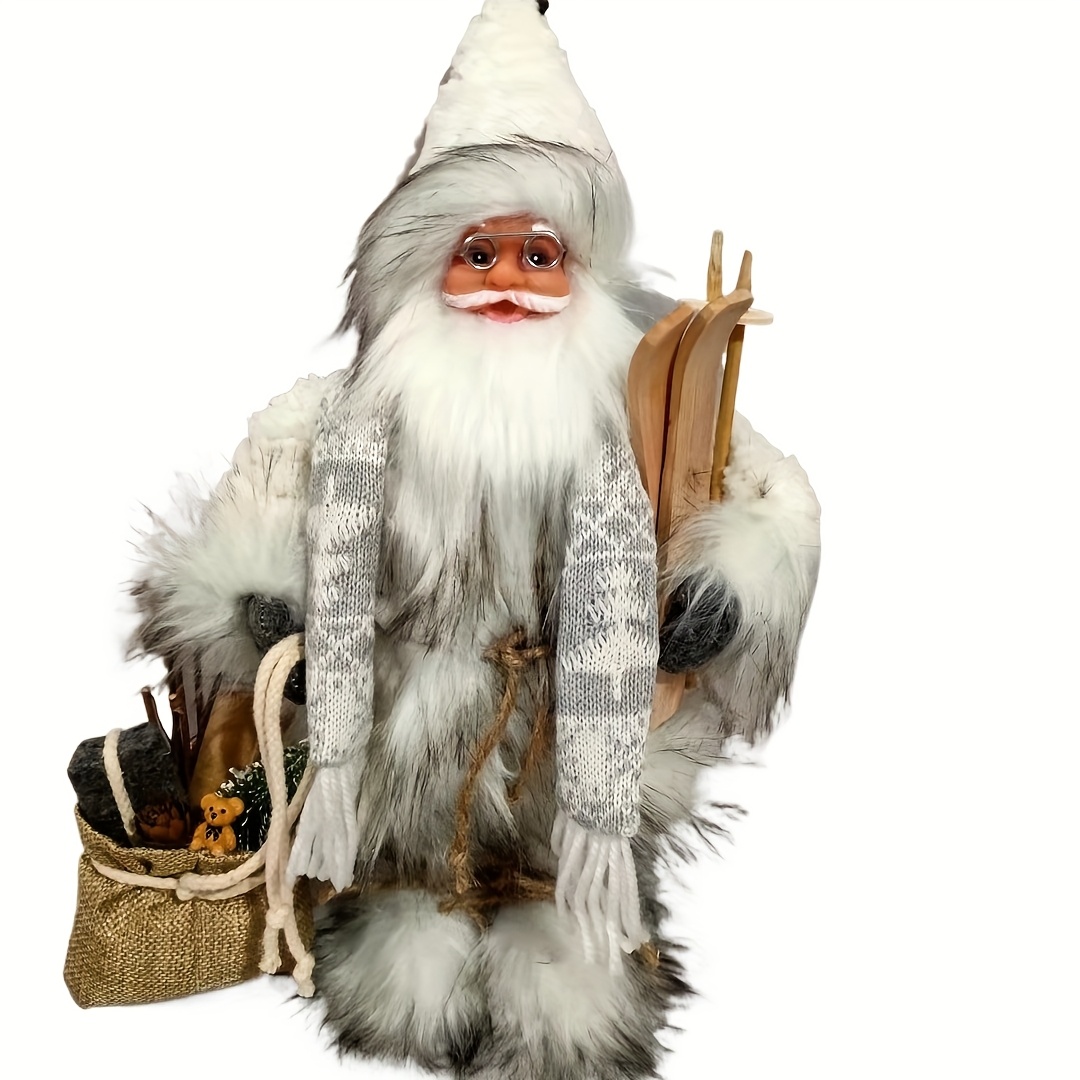 Santa Claus biru dan putih, ha - Home Textiles And Furnishing ulasan dan harga