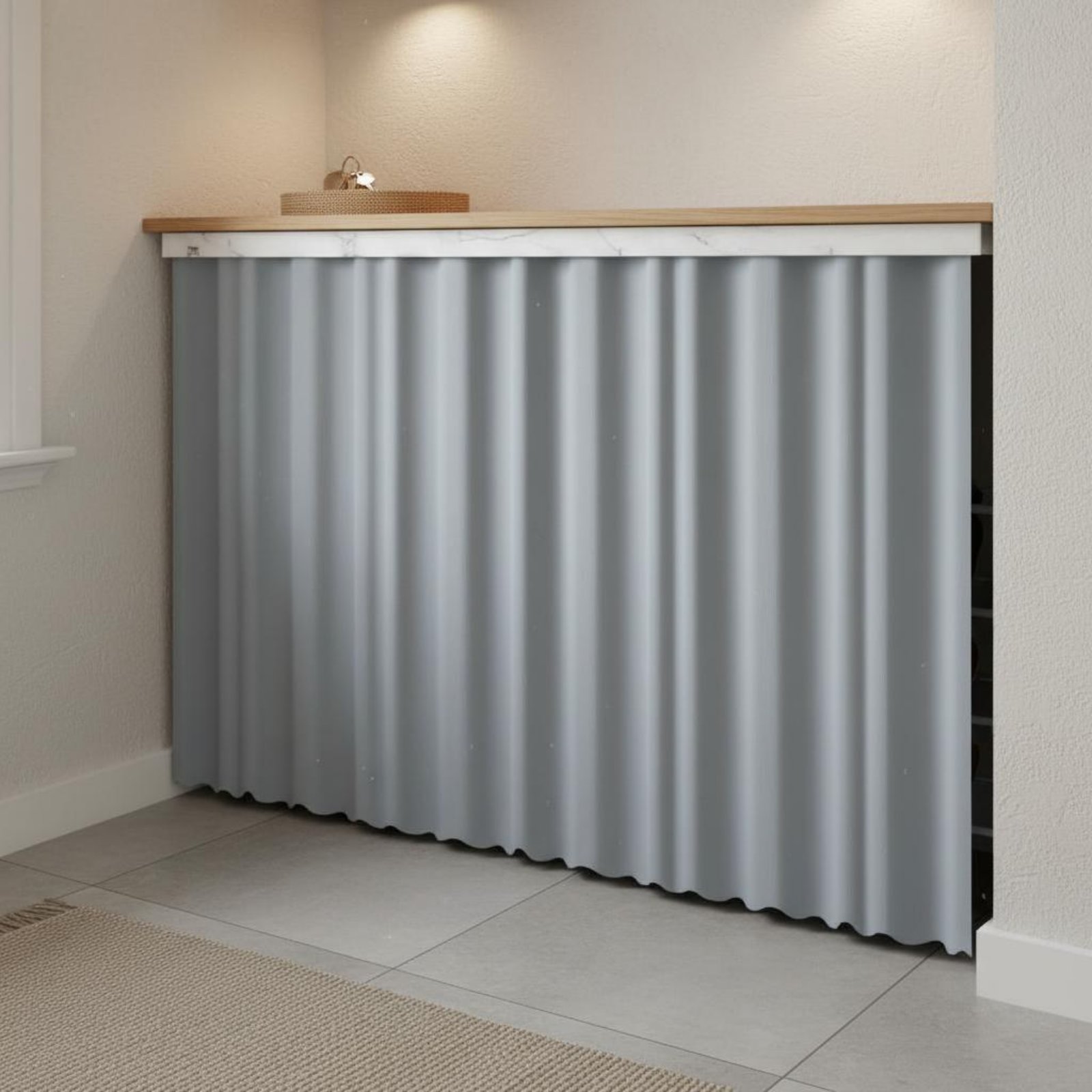 Tirai Lemari Hook and Loop Des - Home Textiles Design ulasan dan harga