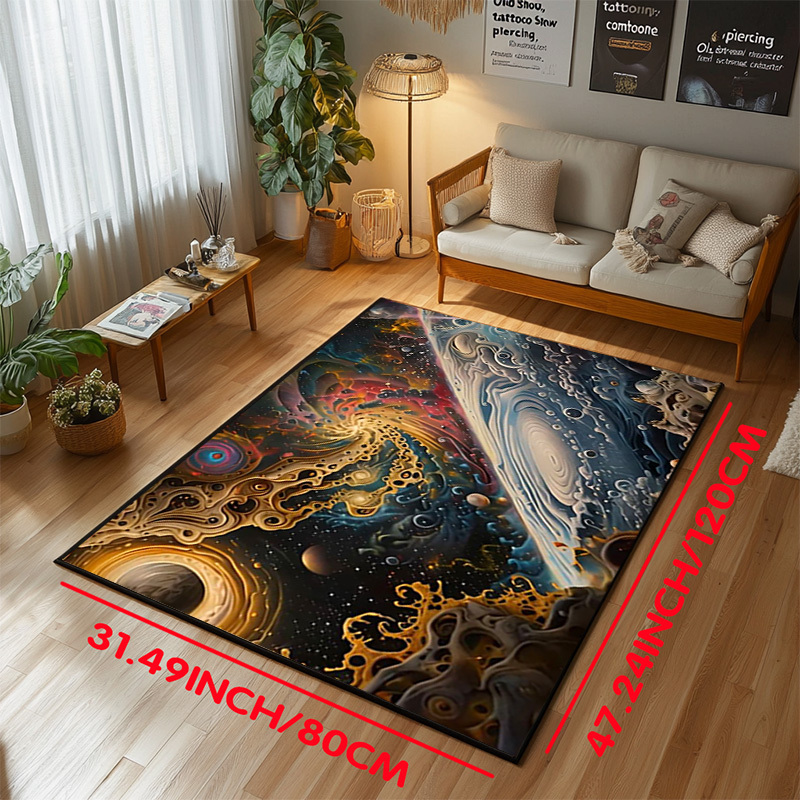 Tikar Anti-Selip Pola Ruang Ko - Galaxy Home Textiles ulasan dan harga