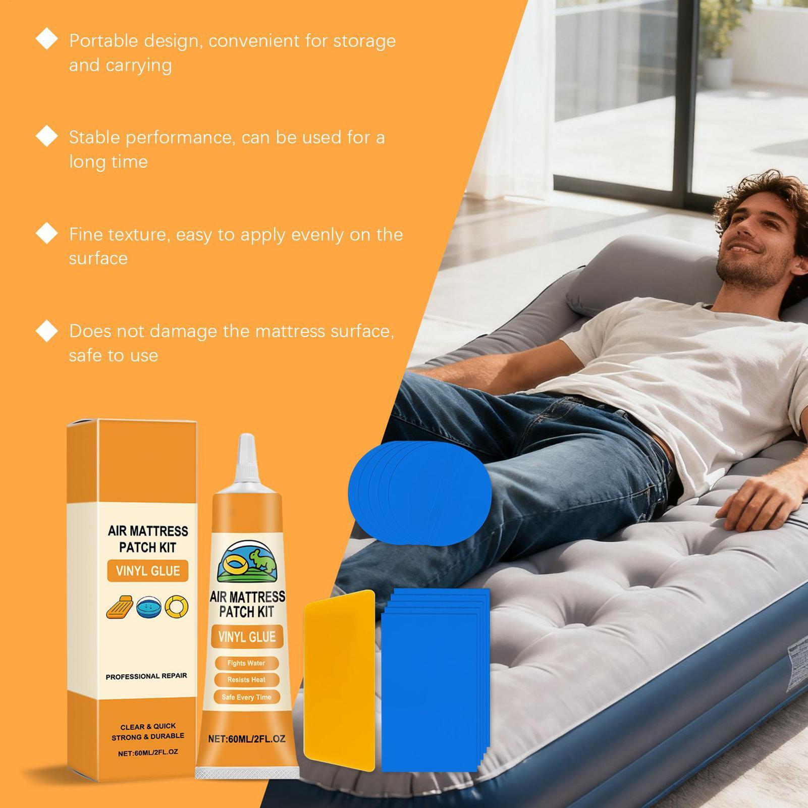 Kit Tambalan Perbaikan Vinyl T - Fitted Sheet Deep ulasan dan harga