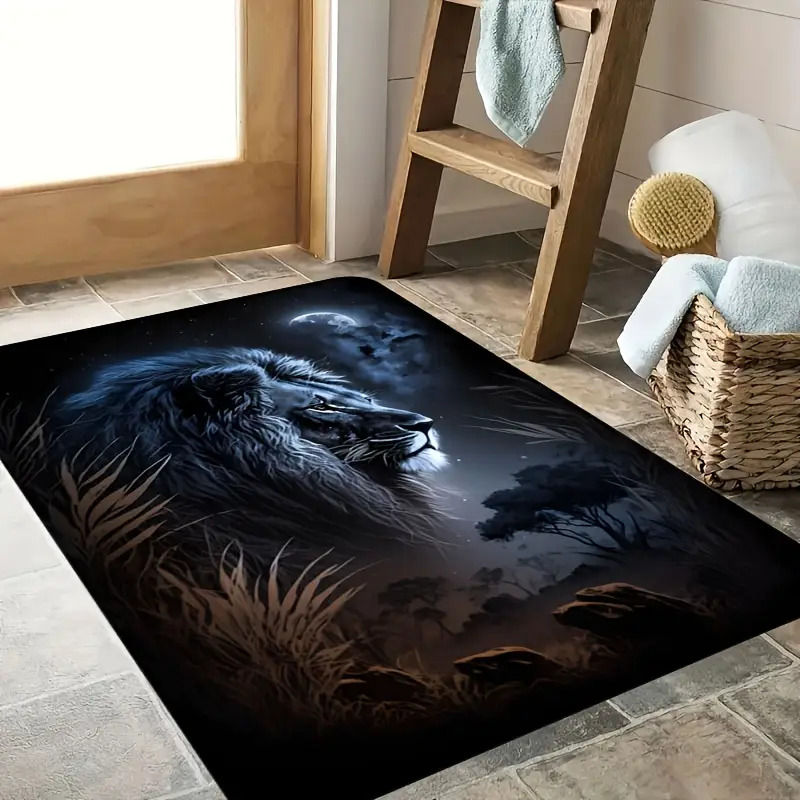 Karpet Lantai Singa Malam Berb - Home Textiles Design ulasan dan harga