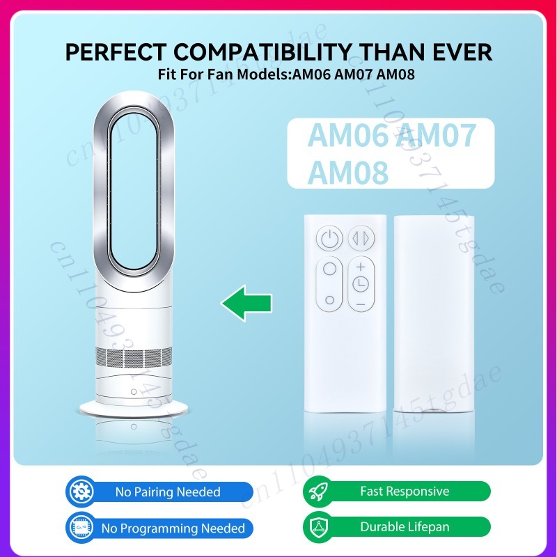 Remote control baru untuk kipa - Dyson Fan Am07 ulasan dan harga