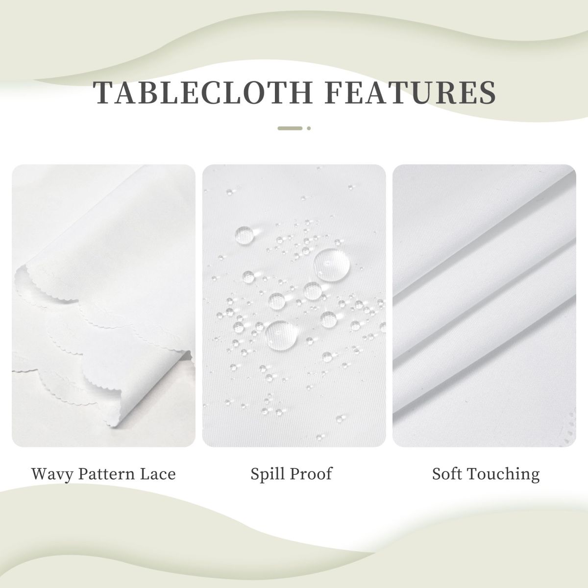 Taplak meja persegi panjang po - Home Textiles Uk ulasan dan harga