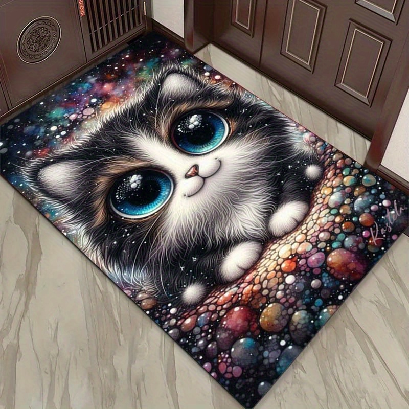 Karpet Galaxy Cat untuk Kamar  - Galaxy Home Textiles ulasan dan harga