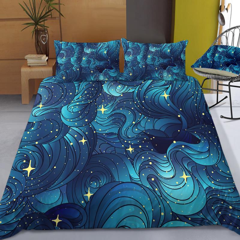 Set seprai bintang langit mala - Galaxy Home Textiles ulasan dan harga