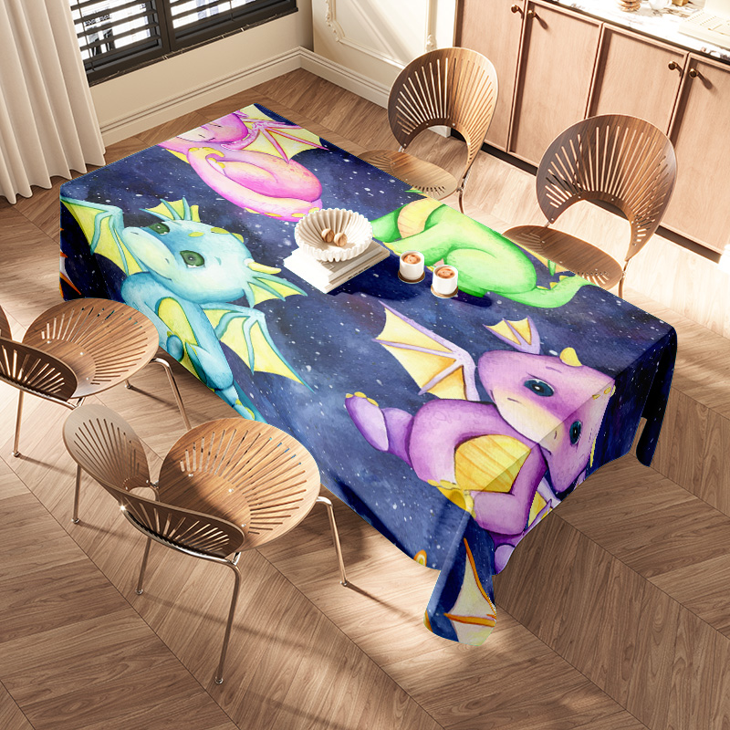 Taplak Meja Unicorn Galaksi Ce - Galaxy Home Textiles ulasan dan harga