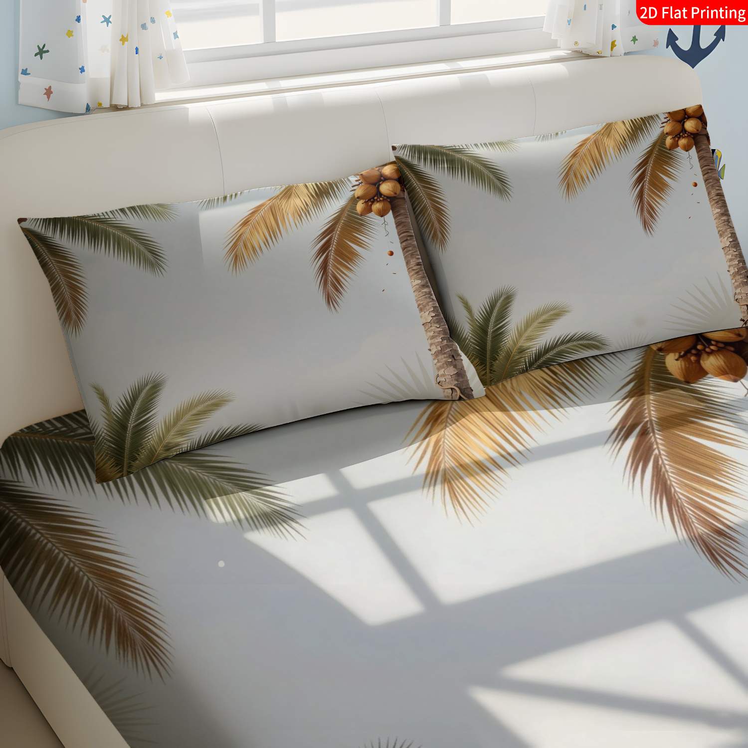 Gaya Tropis, Set Sprei Bertema - Fitted Sheet Deep ulasan dan harga