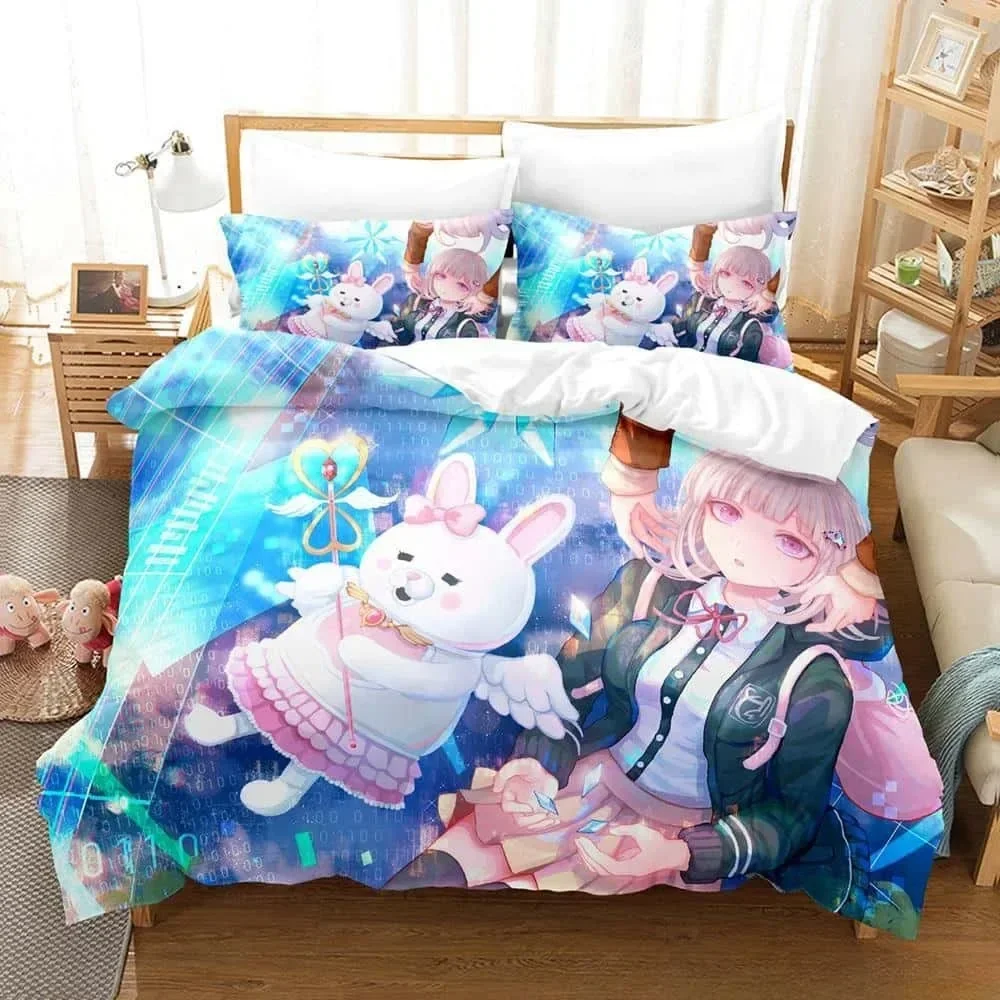Selimut 3D Danganronpa V3 Y2k  - Linen Duvet Cover ulasan dan harga