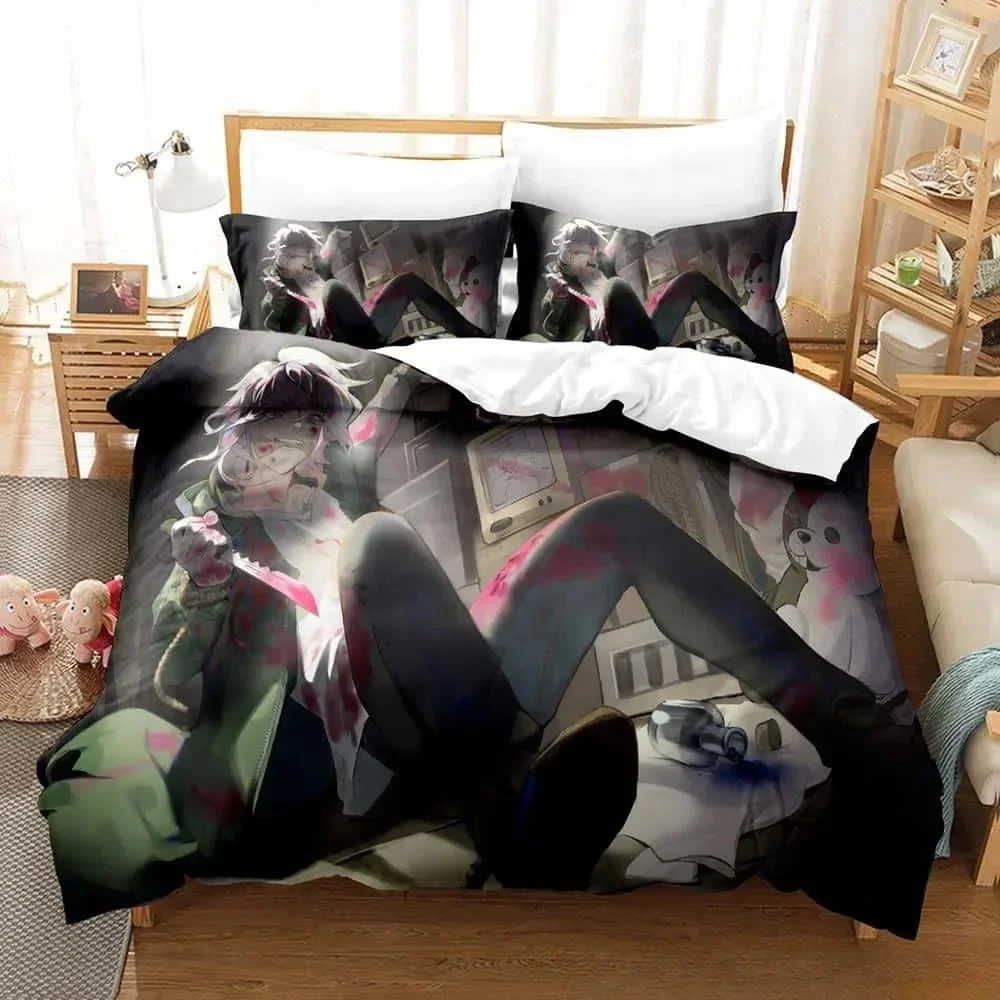 Selimut 3D Danganronpa V3 Y2k  - Linen Duvet Cover ulasan dan harga
