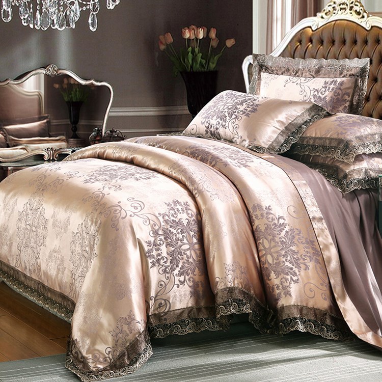 Set Sprei Mewah Klasik Eropa 4 - Linen Duvet Cover ulasan dan harga