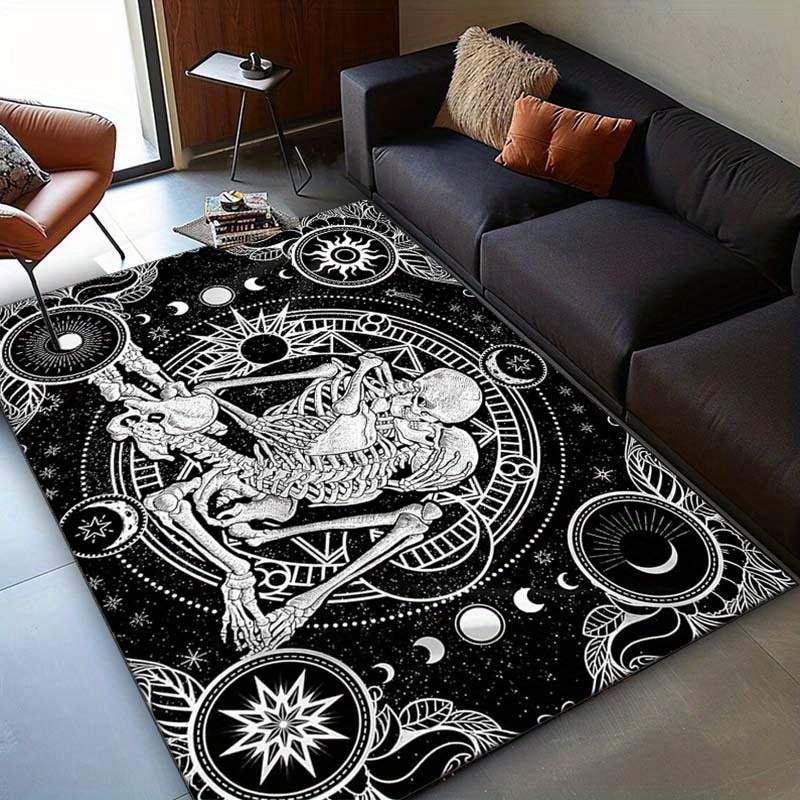 Karpet Tarian Kerangka Elegan  - Home Textiles Design ulasan dan harga