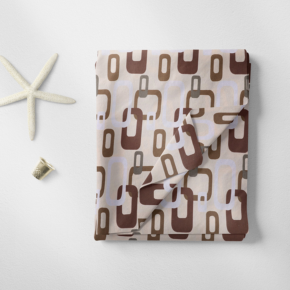 Kain Kanvas Poli-Katun - Tekst - Home Textiles Design ulasan dan harga
